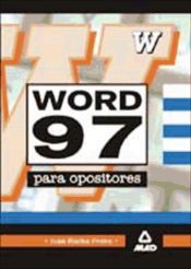 Portada de Word 97 para opositores