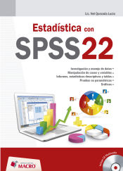 Portada de Estadística con SPSS 22 (Ebook)