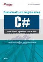 Portada de Fundamentos de programación C# (100 algoritmos codificados) (Ebook)