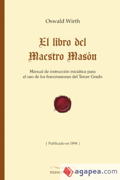 El libro del Maestro Masón