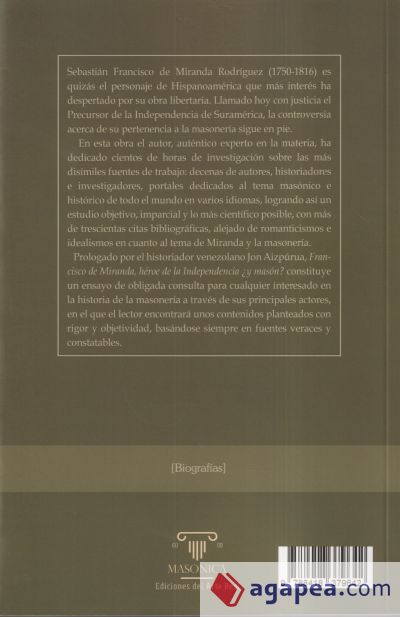 Francisco de Miranda, héroe de la Independencia ¿y masón?