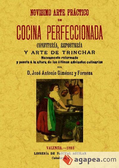 Nov&iacute;simo arte pr&aacute;ctico de cocina perfeccionada