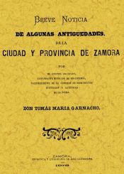 Portada de Antigüedades de Zamora
