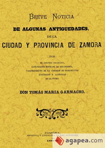 Antigüedades de Zamora