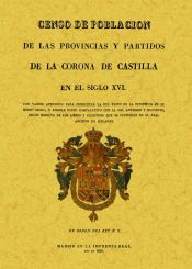 Portada de Censo de población de las provincias y partidos de la Corona de Castilla en el siglo XVI