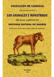Portada de Colección de láminas que representan los animales y monstruos del Real Gabinete de Historia Natural de Madrid