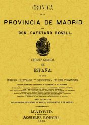 Portada de Crónica de la provincia de Madrid