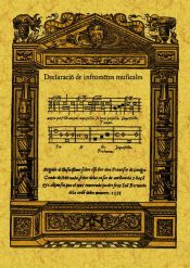 Portada de Declaración de instrumentos musicales