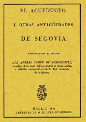 Portada de El acueducto y otras antigüedades de Segovia