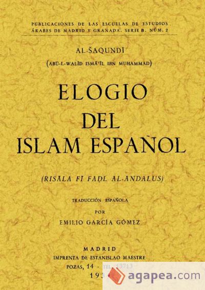 Elogio del islam español