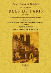 Portada de Estat, noms et nombre de toutes les rues de Paris en 1636