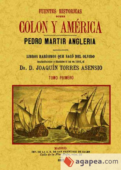 Fuentes históricas sobre Colón y América (4 tomos)