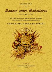 Portada de Lances entre caballeros