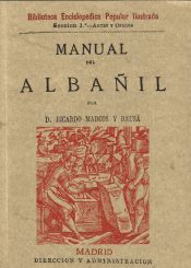 Portada de Manual del albañil