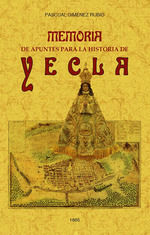 Portada de Memoria de apuntes para la historia de Yecla