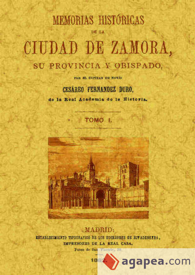 Memorias Históricas de Zamora (4 tomos)