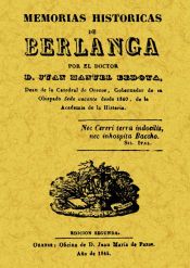 Portada de Memorias históricas de Berlanga