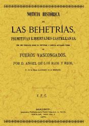 Portada de Noticia histórica de las behetrías, primitivas libertades castellanas