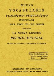 Portada de Nuevo vocabulario filosófico-democrático. La nueva lengua revolución