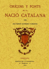 Portada de Origens y fonts de la nació catalana