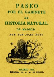 Portada de Paseo por el gabinete de historia natural de Madrid