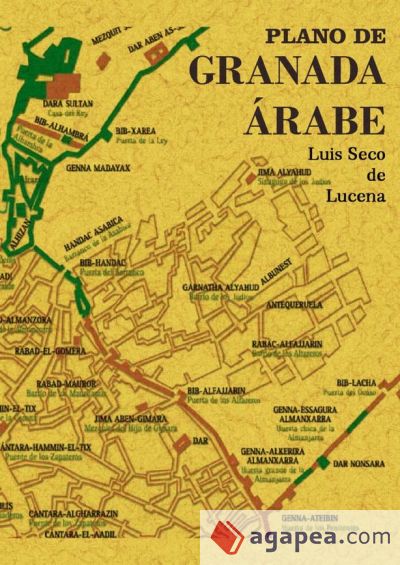 Plano de Granada Árabe
