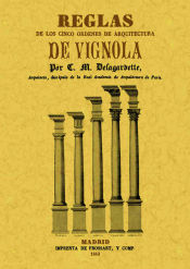 Portada de Reglas de los cinco ordenes de arquitectura de Vignola
