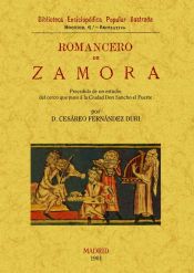 Portada de Romancero de Zamora (precedido de un estudio del cerco que puso a la ciudad Don Sancho el Fuerte)