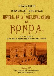 Portada de Ronda. Diálogos de memorias eruditas para la historia de la nobilísima ciudad