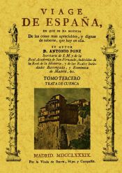 Portada de Viage de España: Tomo III. Trata de Cuenca