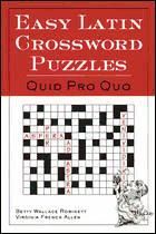 Portada de Easy Latin Crossword Puzzles: Quid Pro Quo