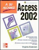 Portada de Microsoft Access. Versión 2002. A su alcance