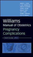 Portada de William's Manual of Obstetrics