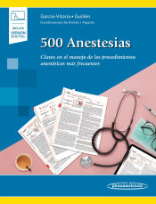 Portada de 500 Anestesias (+e-book): Claves en el manejo de los procedimientos anestésicos más frecuent