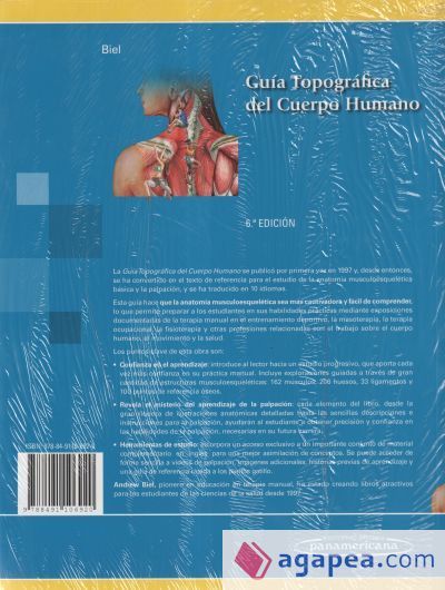 Gu&iacute;a Topogr&aacute;fica del Cuerpo Humano (incluye versi&oacute;n digital)
