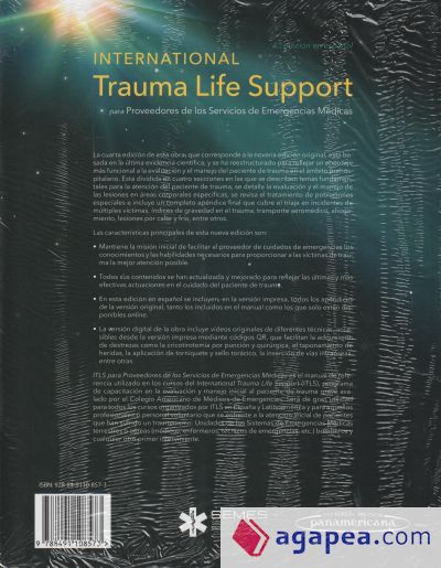 International Trauma Life Support para Proveedores de los Servicios de Emergencias Médicas