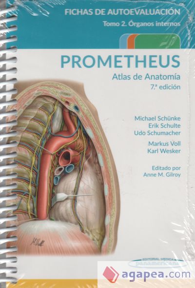 PROMETHEUS. Atlas de Anatomía.Fichas de autoevaluación: Órganos internos
