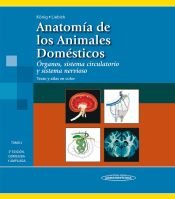 Portada de Anatomía de los animales domésticos. Tomo 2. Órganos, sistema circulatorio y sistema nervioso. Texto y atlas color