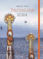 Portada de Agenda Diary Barcelona 2024. Semana vista catalán-inglés
