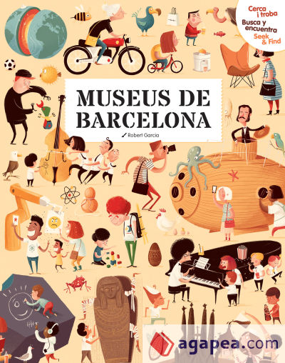 Cerca i troba, Busca y encuentra, Seek & Find. Museus de Barcelona