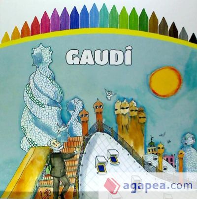 Gaudí. Libro para colorear