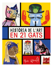 Portada de Història de l'art en 21 gats