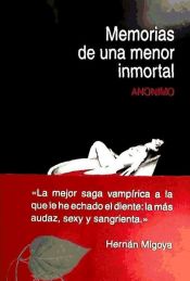 Portada de Memorias de una menor inmortal