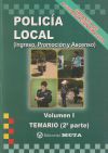 Policía Local: Temario. Vol. I, Segunda Parte