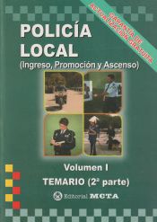 Portada de Policía Local: temario. Vol. I, segunda parte