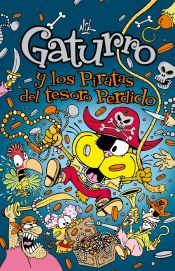 Portada de Gaturro y los piratas del tesoro perdido (Gaturro 5)