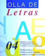 Portada de Olla de letras 4. Observación y diferenciación