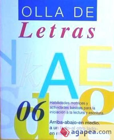 Olla de letras 6. Arriba - Abajo - en medio - a un lado