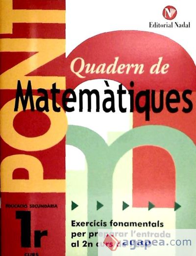 PONT ESO Matemàtiques 1er