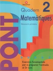 Portada de Pont Matemàtiques 2n primària